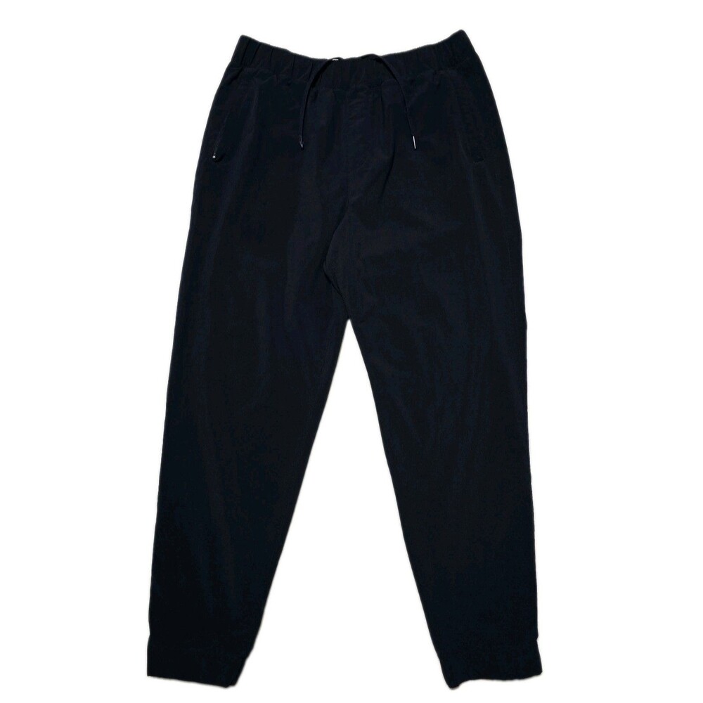 32 Degrees Cool Men's Size L Tech Jogger Pants Navy Blue Elastic Waistband
